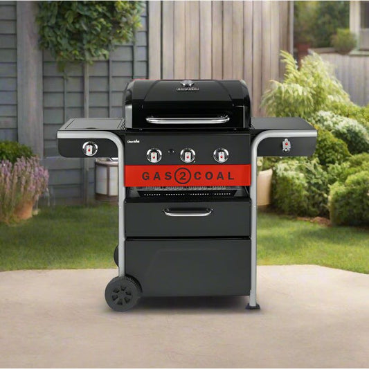 גריל היברידי GAS2COAL (גז+גחלים) + כיסוי לגריל מתנה