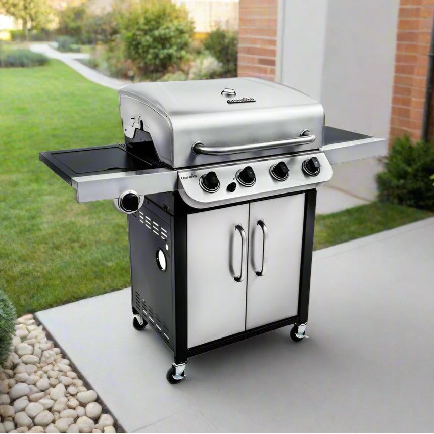 גריל 4 מבערים קלאסיק מפואר + כיסוי לגריל מתנה