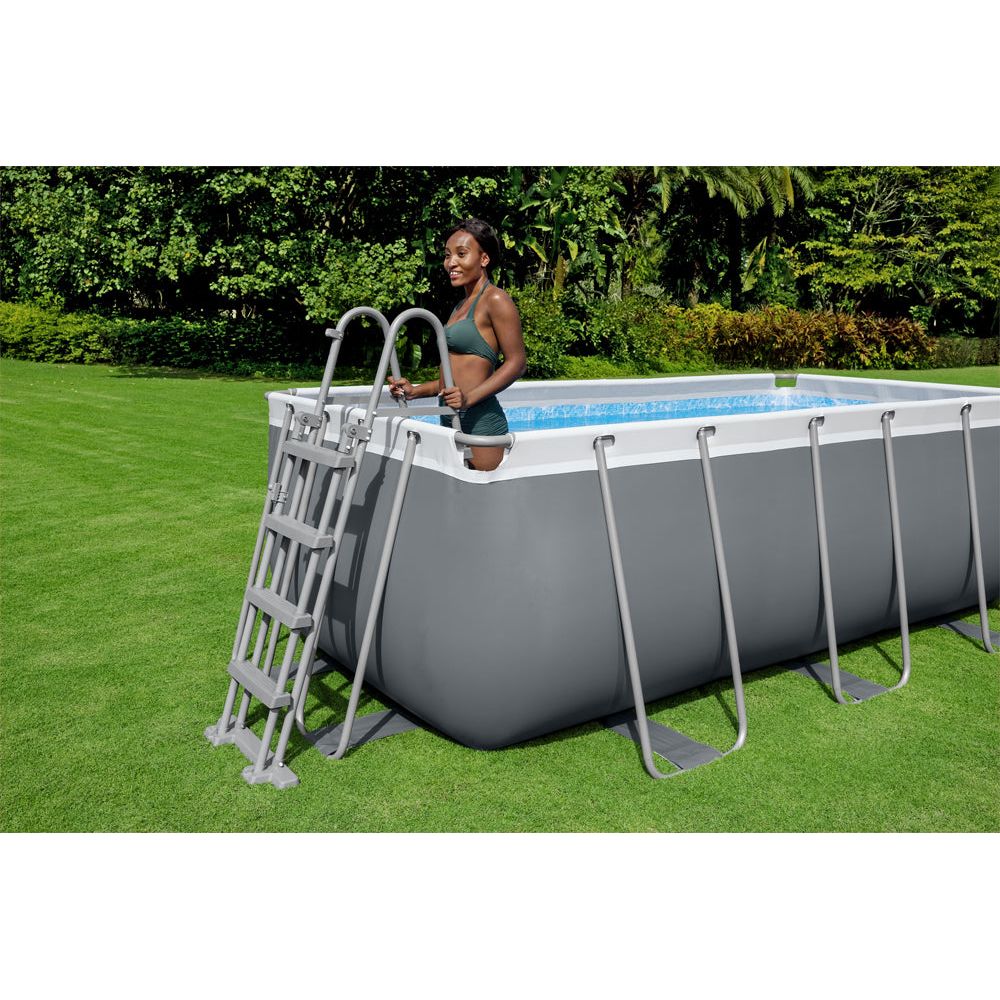 בריכה אולטרא 412*201*122 הכוללת משאבת חול 800 + סולם 3 שלבים דו כיווני  BESTWAY - יבואן רשמי דגם 56457