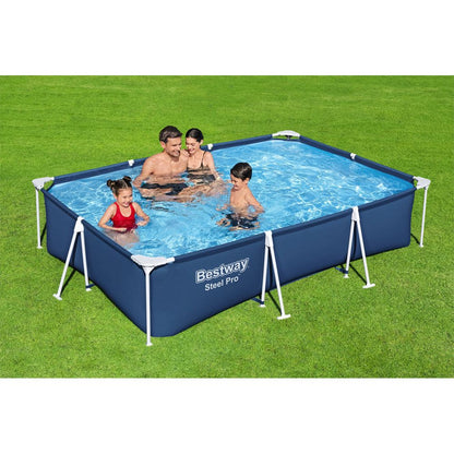בריכה ביתית Bestway מלבנית 200*300 ס"מ - יבואן רשמי דגם 56404