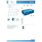 בריכה ביתית Bestway מלבנית 61*170*259 ס"מ - יבואן רשמי דגם 56403