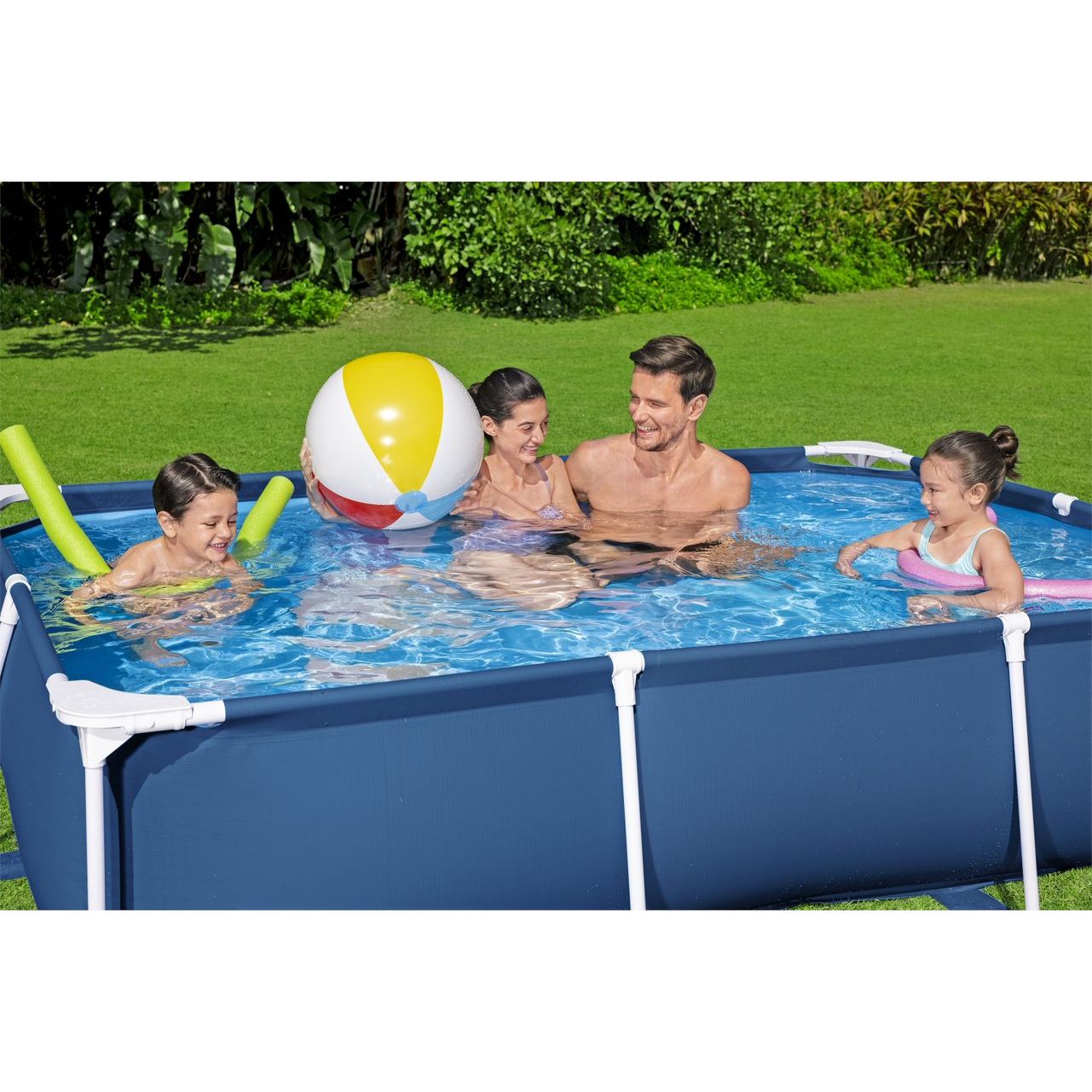 בריכה ביתית Bestway מלבנית 61*170*259 ס"מ - יבואן רשמי דגם 56403