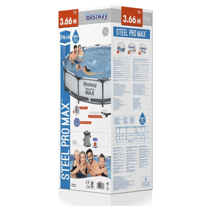 בריכה ביתית עגולה 76*366 ס"מ דגם 56416 Bestway