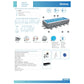 בריכה ביתית 640*274*132 ס"מ - יבואן רשמי Bestway   דגם 5612B