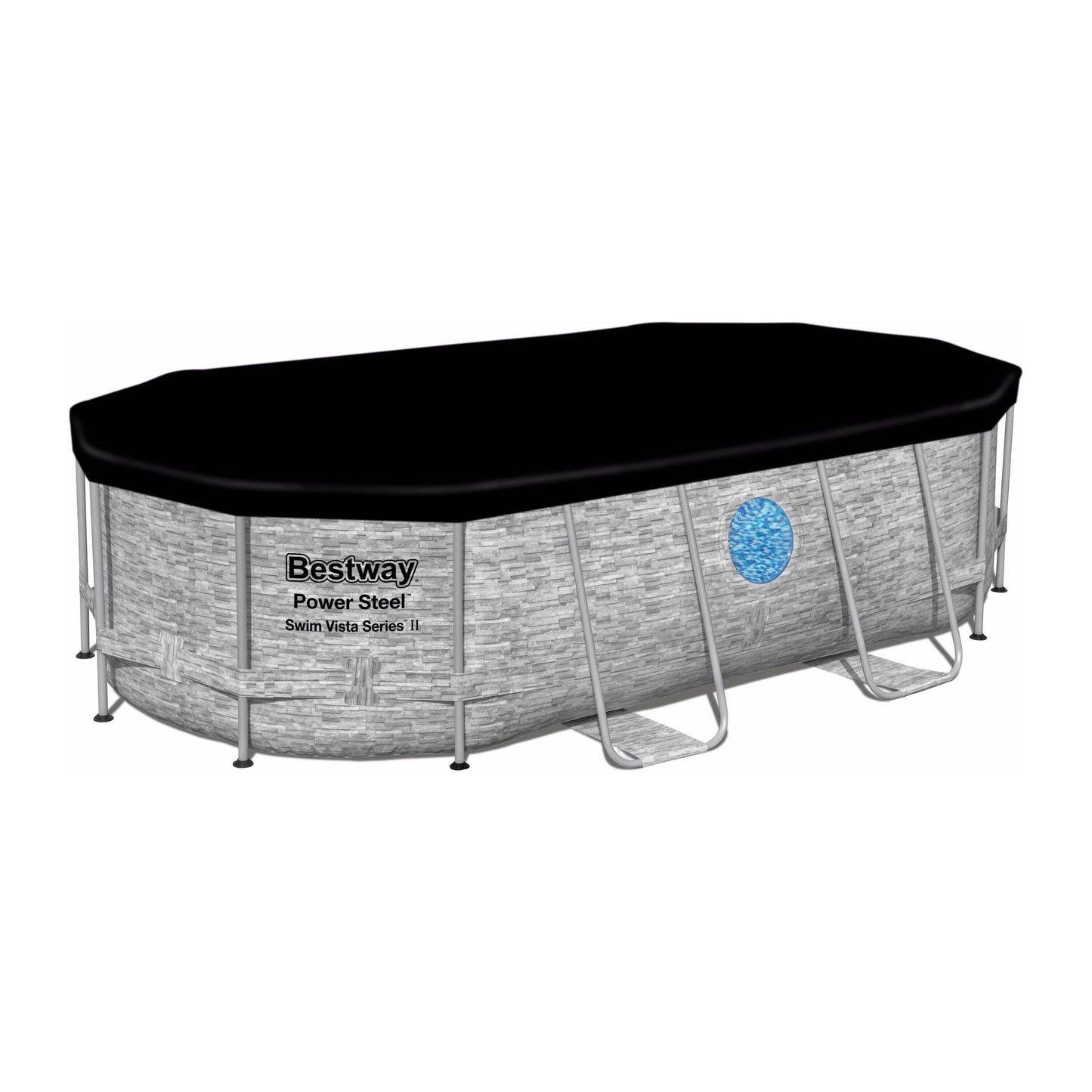 בריכה ביתית אובלית 427*250*100 ס"מ - יבואן רשמי Bestway  דגם 56714