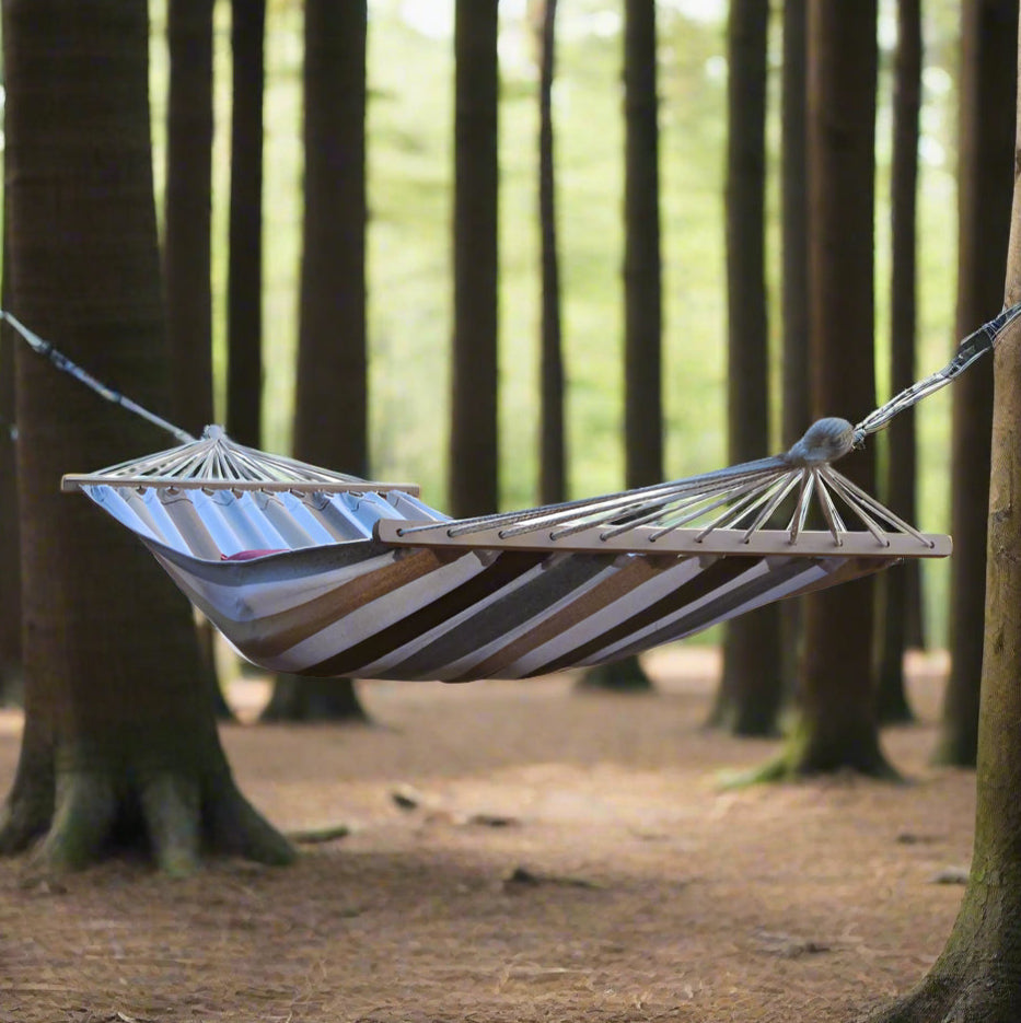 ערסל זוגי 160*220 ס"מ כולל מקלות בז'