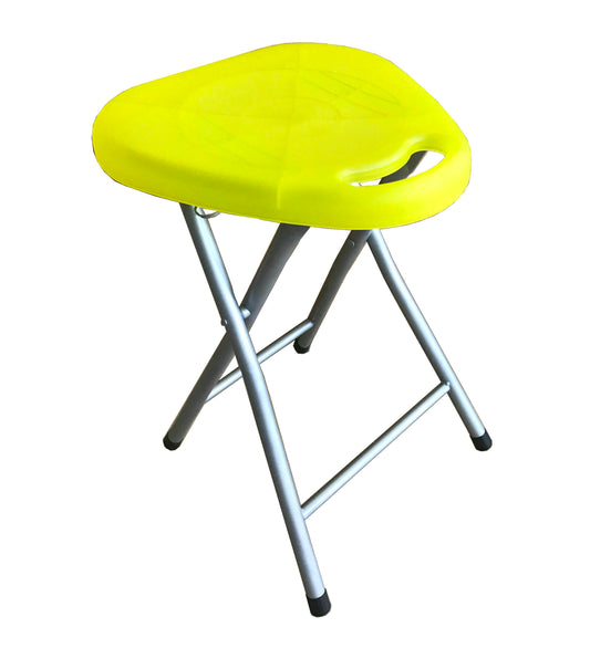 שרפרף מתקפל צהוב