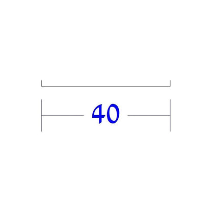 מדף 40 ס"מ לחדר ארונות עץ מולבן