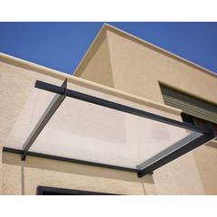 גגון Nancy אפור שקוף 0.9X1.5 עיצוב מודרני מבית פלרם - Canopia