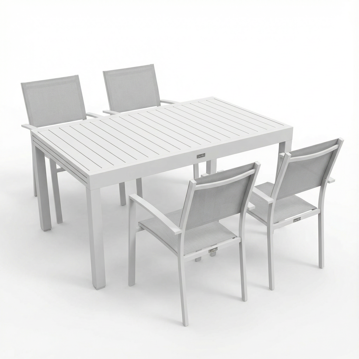 פינת אוכל אולימפוס שולחן 90*135 ס"מ + 4 כסאות