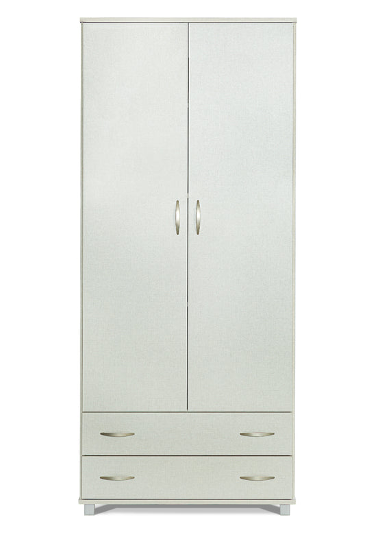 ארון  2 דלתות + שתי מגירות צבע פשתן