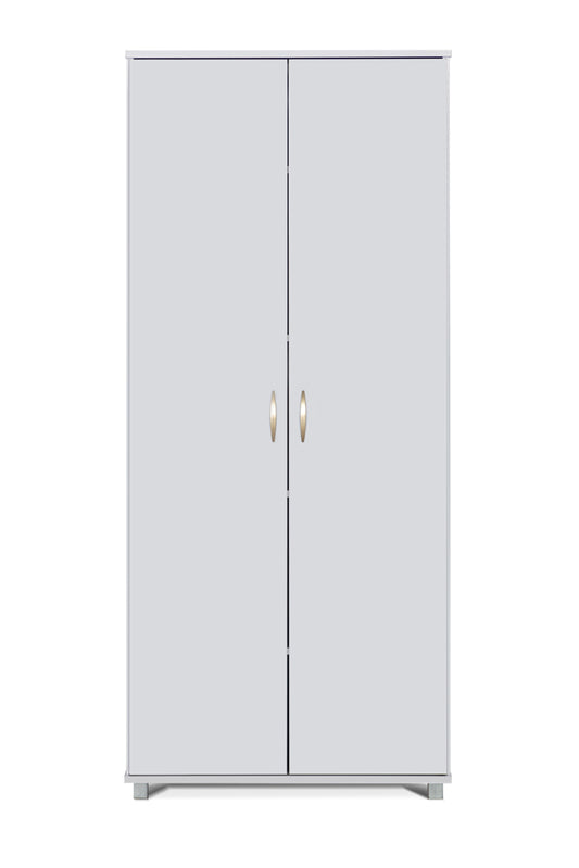 ארון 2 דלתות מדפים 
צבע לבן