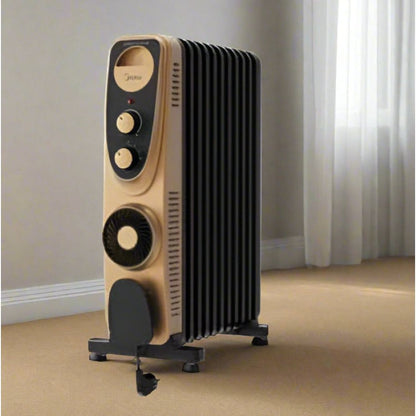 רדיאטור 11 צלעות רוז גולד 2300W +מפזר חום