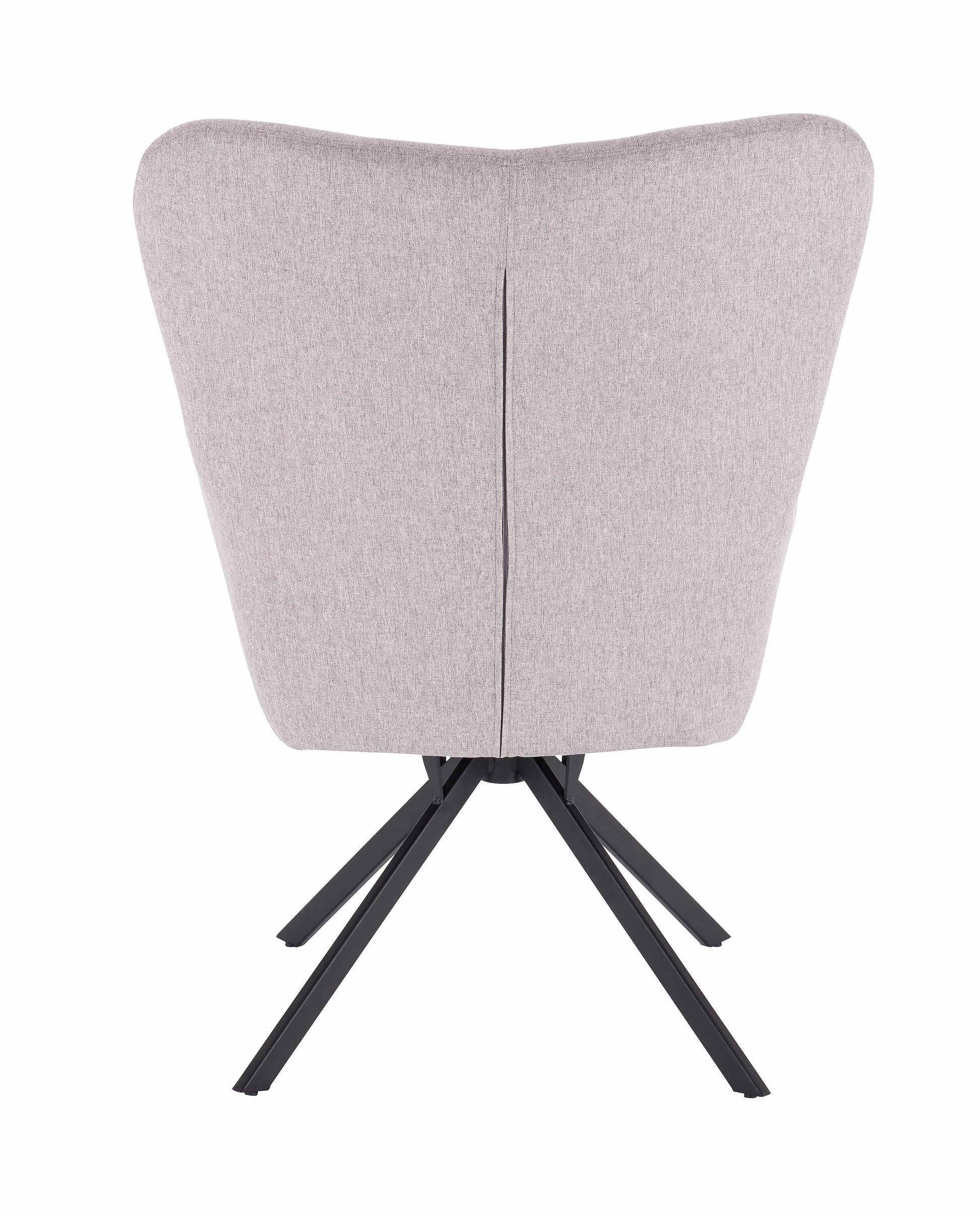 כורסא מפוארת מסתובבת אפור בהיר