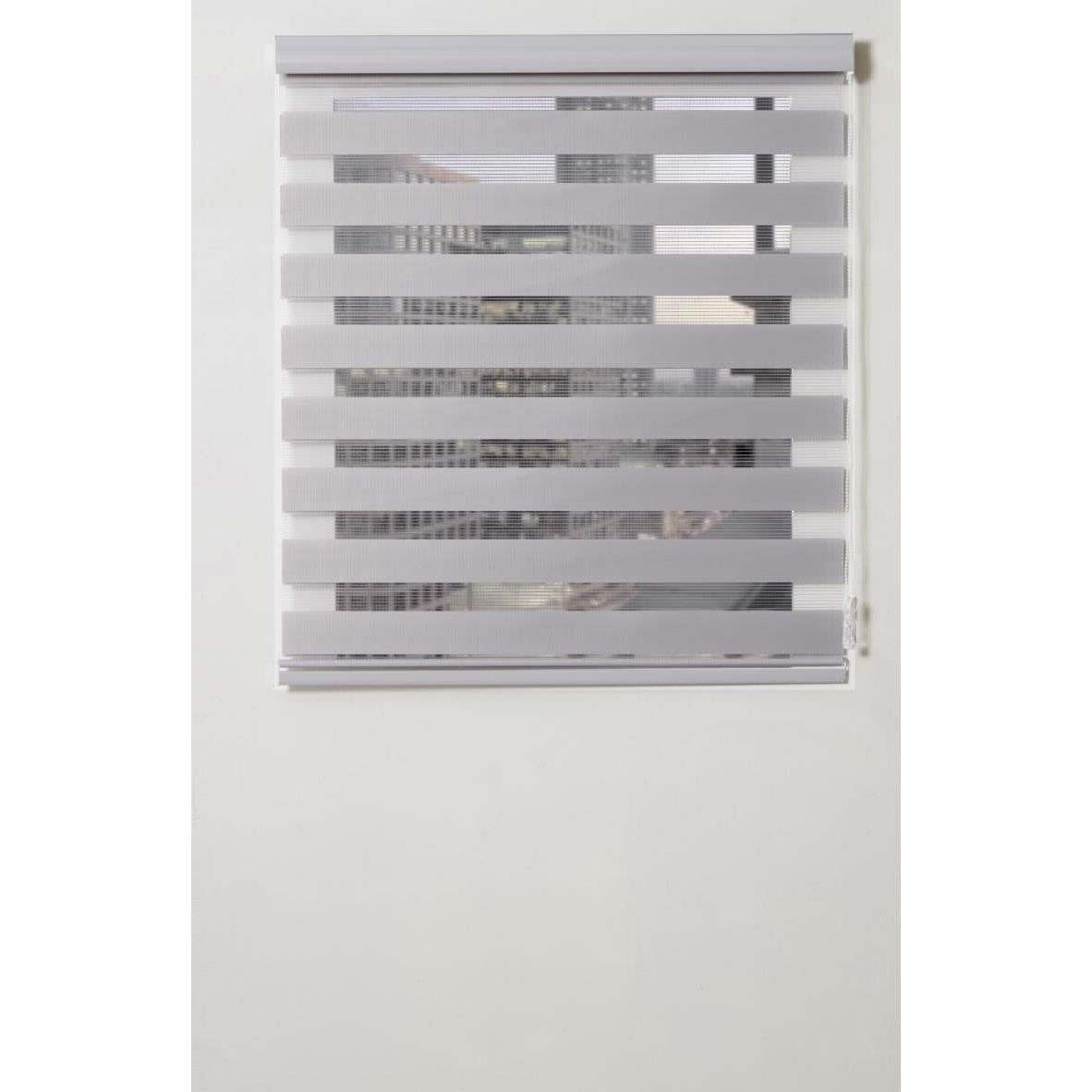 וילון גלילה זברה 140/160 אפור בהיר