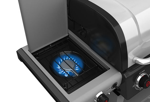 גריל גז קוק אאוט 4 מבערים+ כירת צד קולמן