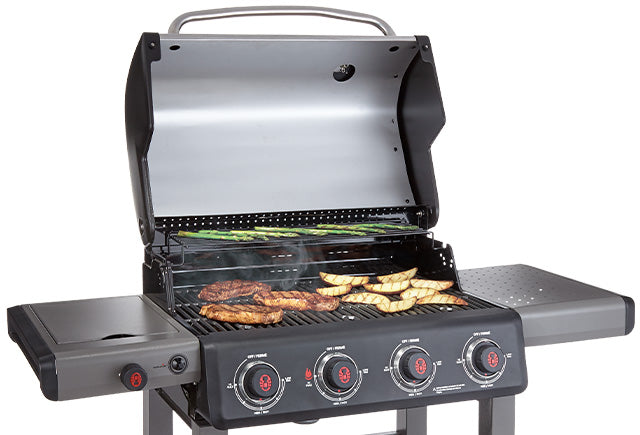 גריל גז קוק אאוט 4 מבערים+ כירת צד קולמן