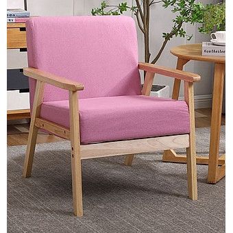 כורסא מעוצבת לסלון צבע ורוד ROSSO ITALY