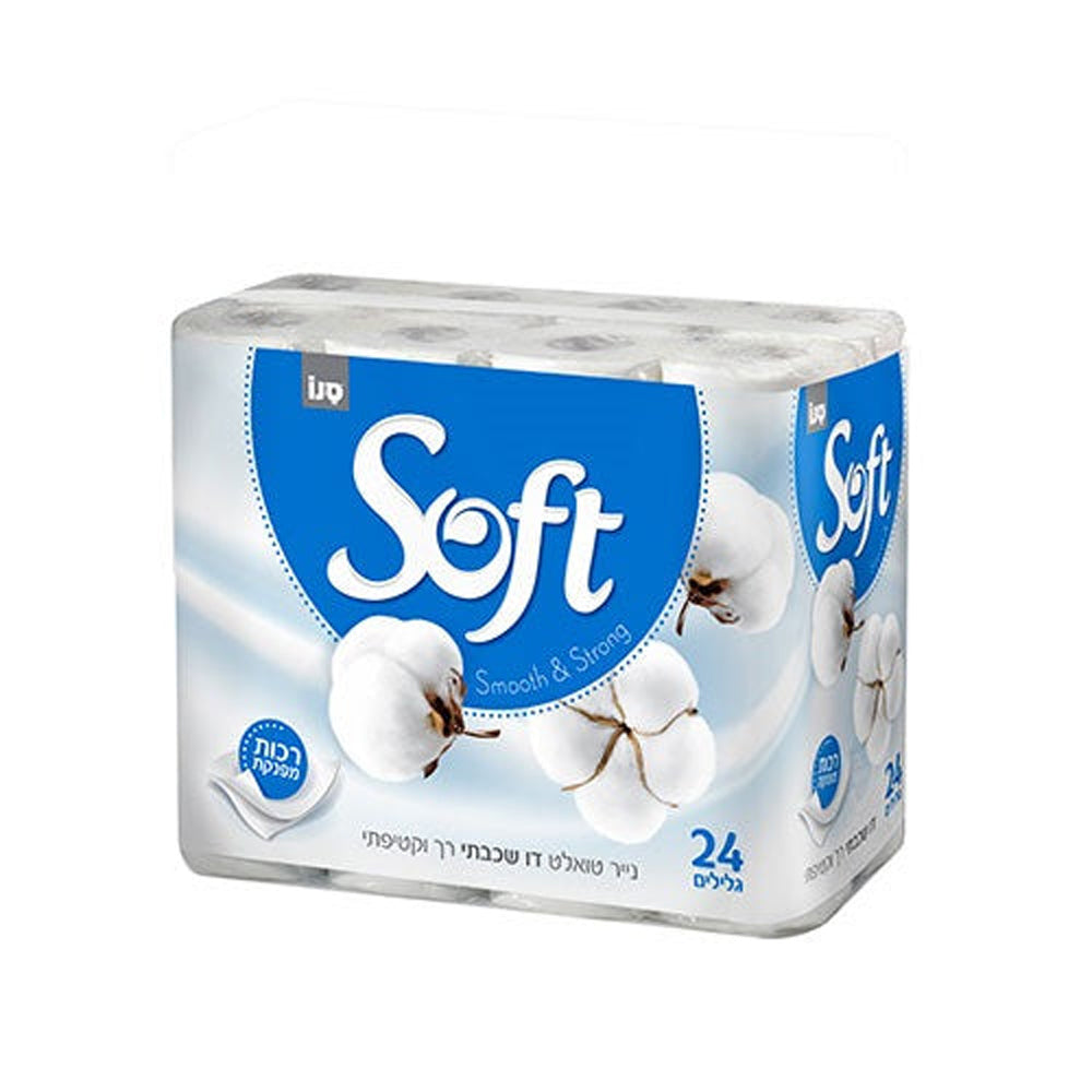 נייר טואלט סופט 24 גלילים