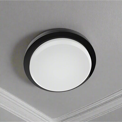 צמוד תקרה שחור ABSOLUTE 30W IP65 אור קר