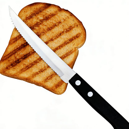 סט 6 סכיני סטייק שחור CARK