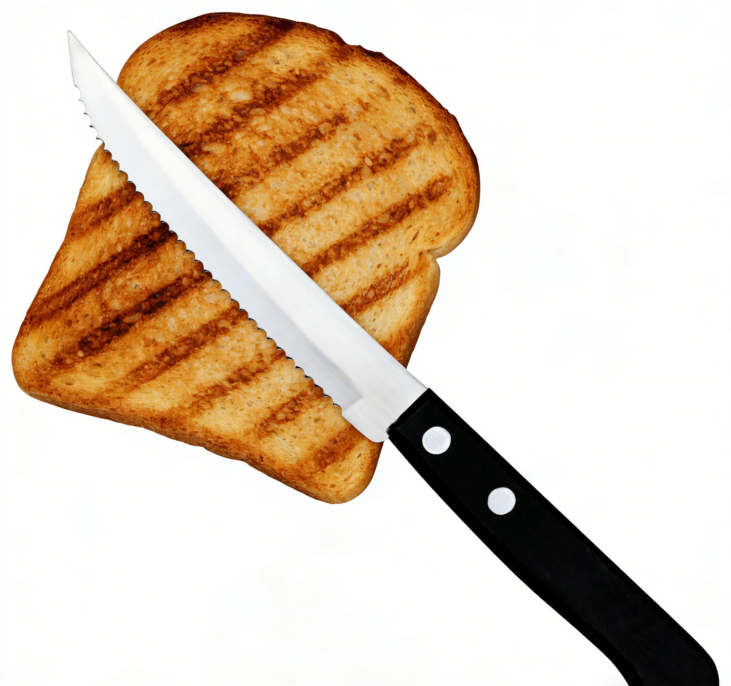 סט 6 סכיני סטייק שחור CARK