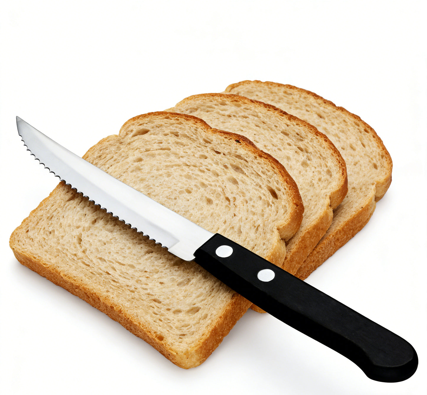 סט 6 סכיני סטייק שחור CARK