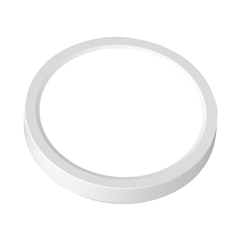 צמוד תקרה לבן  TIME 12W 180MM IP40 3CCT