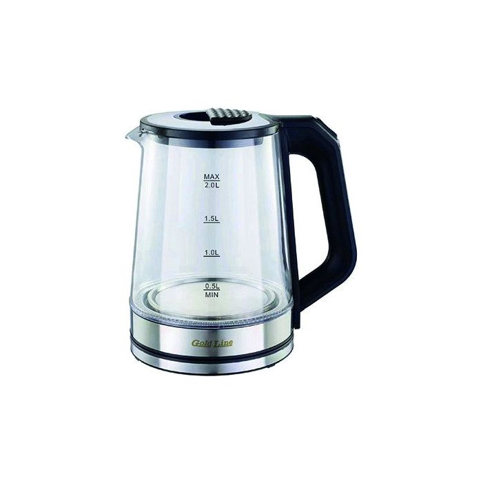 קומקום זכוכית 2 ליטר PICK CUP דגם ATL-743 של GOLD LINE