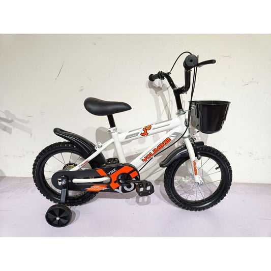 אופני ילדים קלות גודל 12 אינץ דגם RSM-1029 מבית ROSSO ITALY לבן