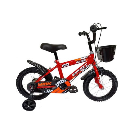 אופני ילדים קלות גודל 14 אינץ דגם RSM-1024 מבית ROSSO ITALY אדום
