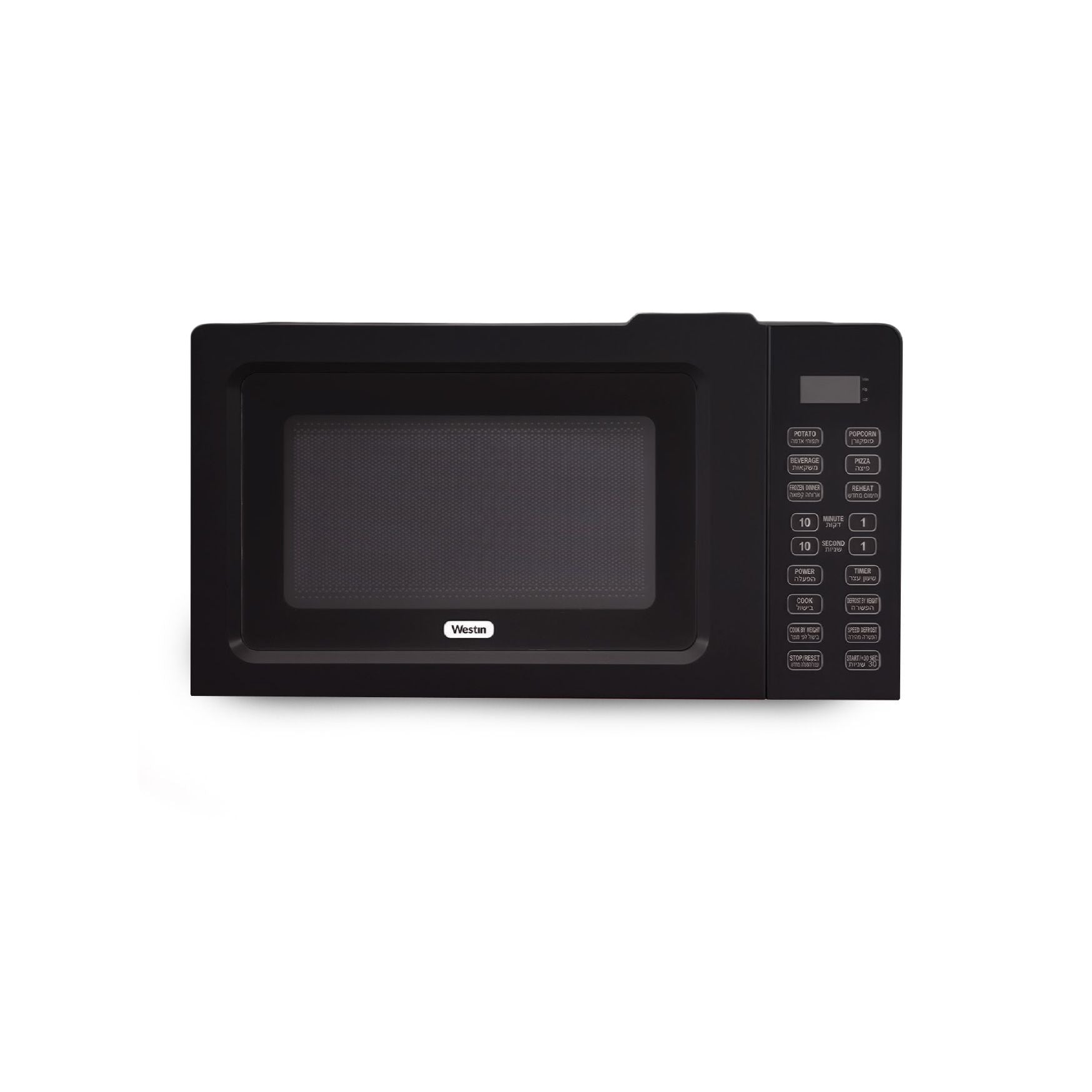 מיקרוגל דיגיטלי  20 ל' שחור 700W דגם WES-20EL2005B