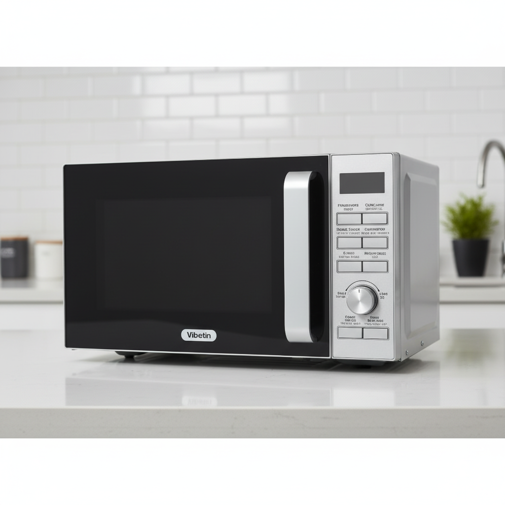 מיקרוגל דיגיטלי 25 ליטר 900W עם גריל 1400W נירוסטה מראה דגם WES-20EL-20992