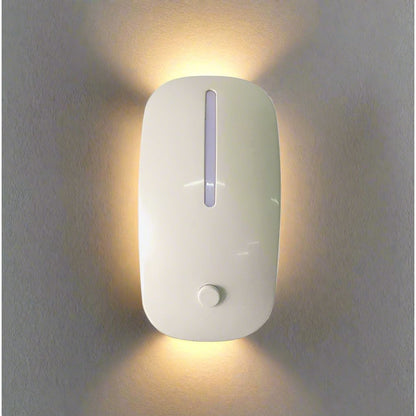 מנורת לילה wall washer‏ 5 לדים +מפסק OME