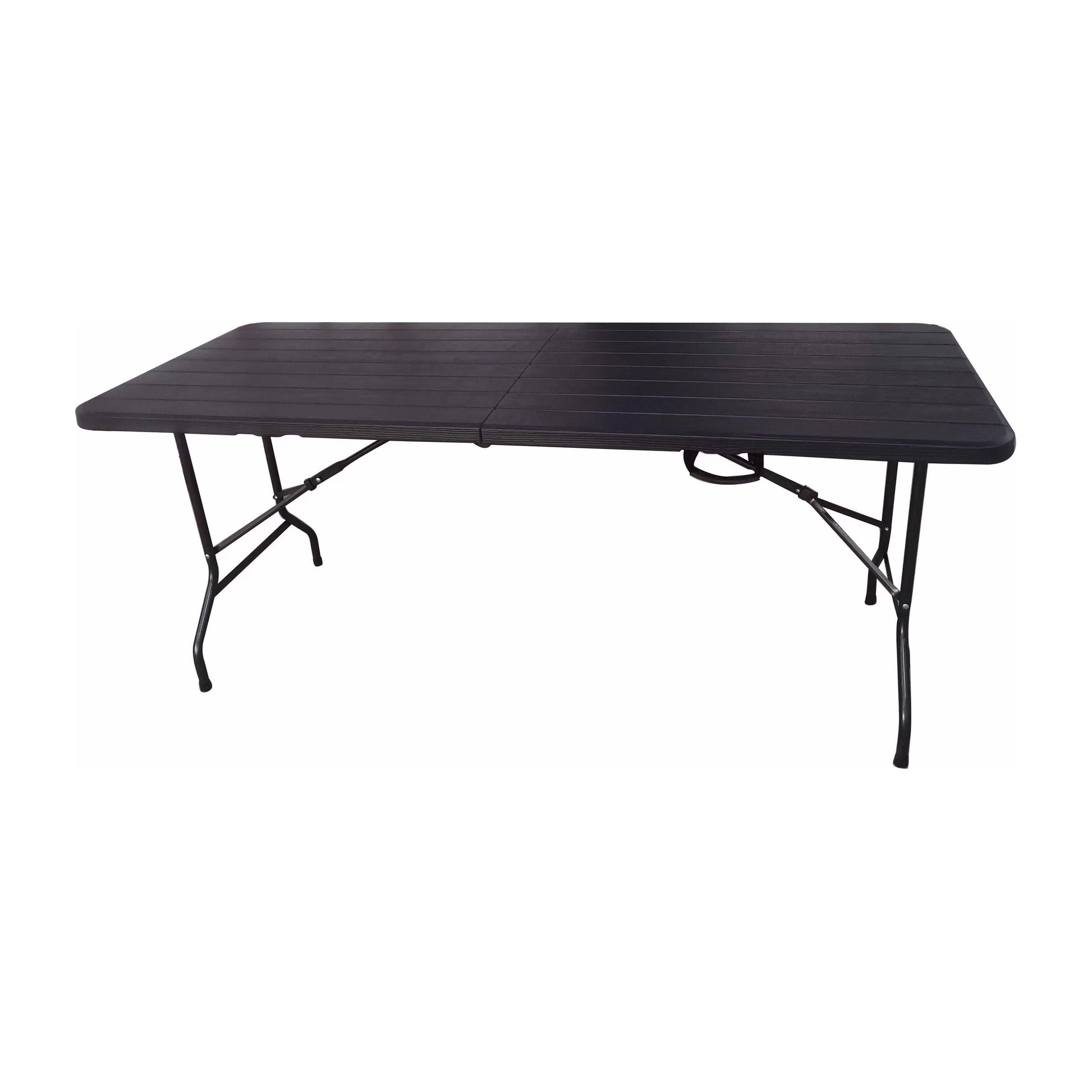 שולחן פלסטיק דמוי עץ 180 ס"מ