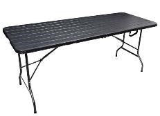 שולחן פלסטיק דמוי עץ 180 ס"מ