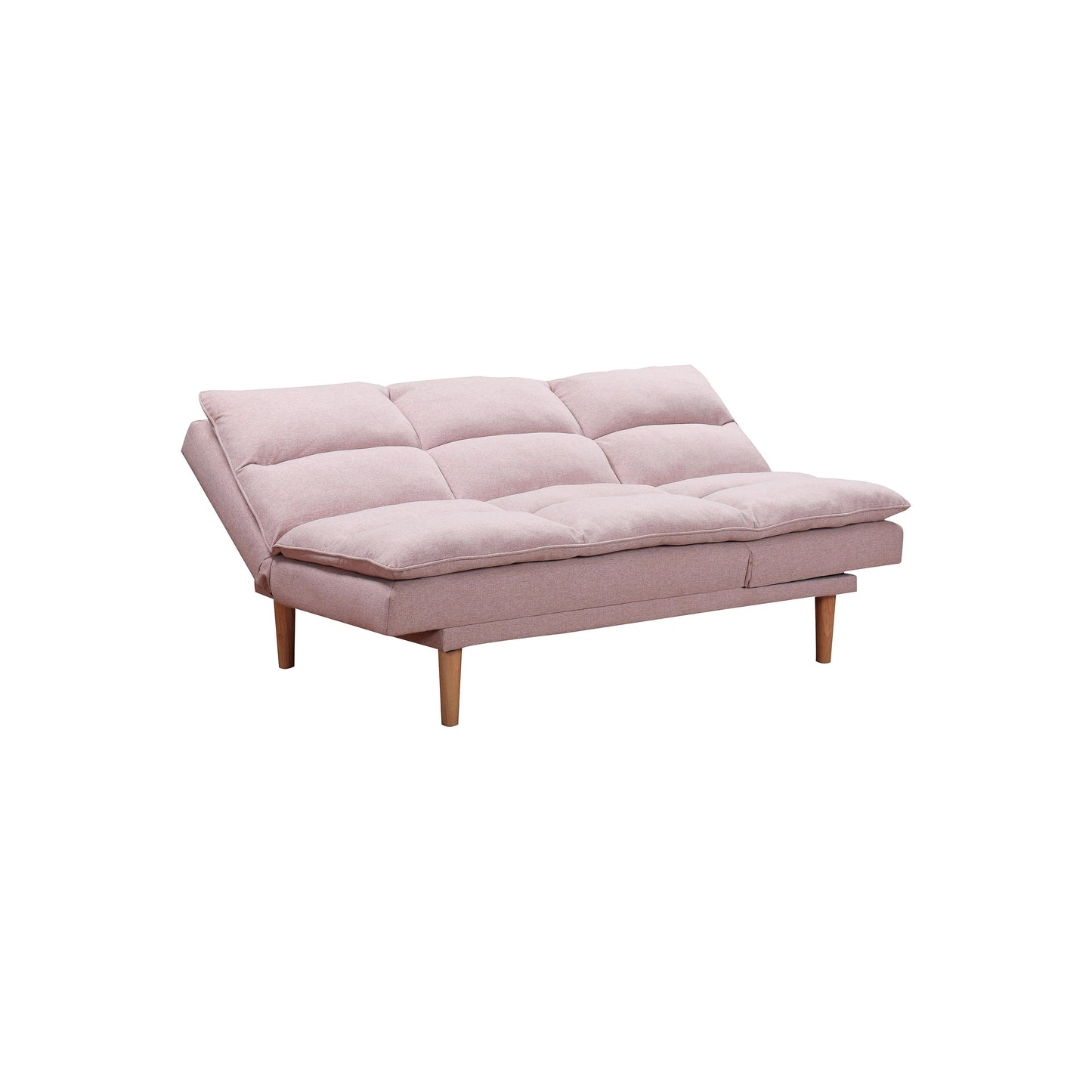 ספה נפתחת אלה ורודה 168 סמ