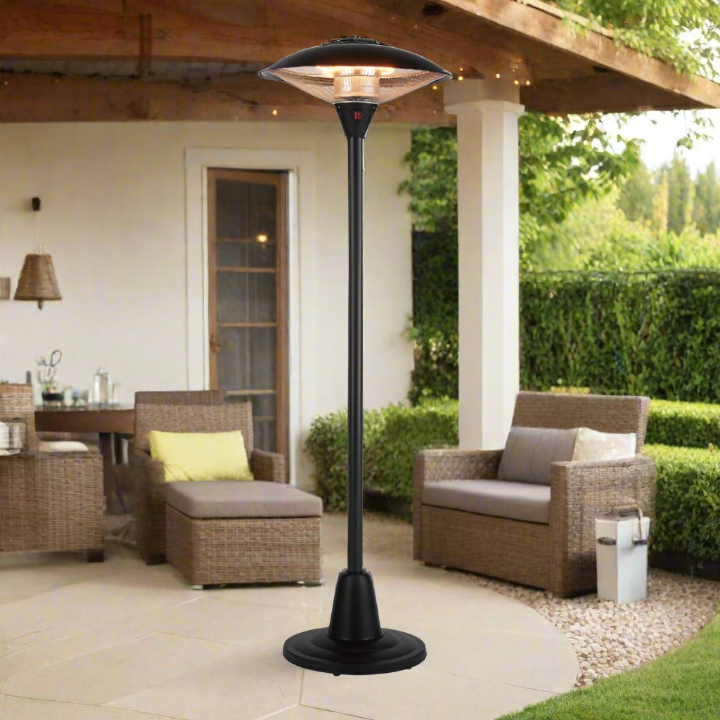 פטריית חימום חשמלית שחורה עמוד גבוה W3000 ATL-2615B