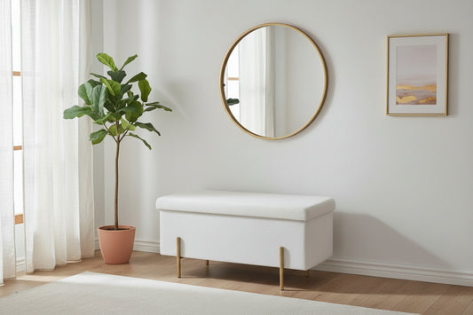 הדום אחסון כפול בילי בוקלה לבן