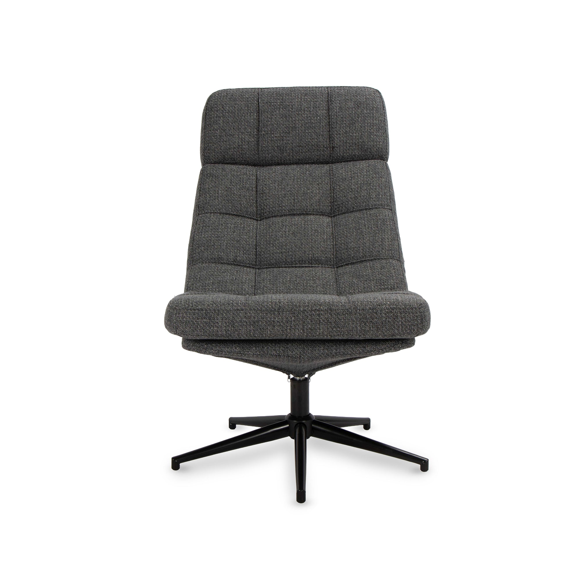 כורסא+הדום איימי בד אפור