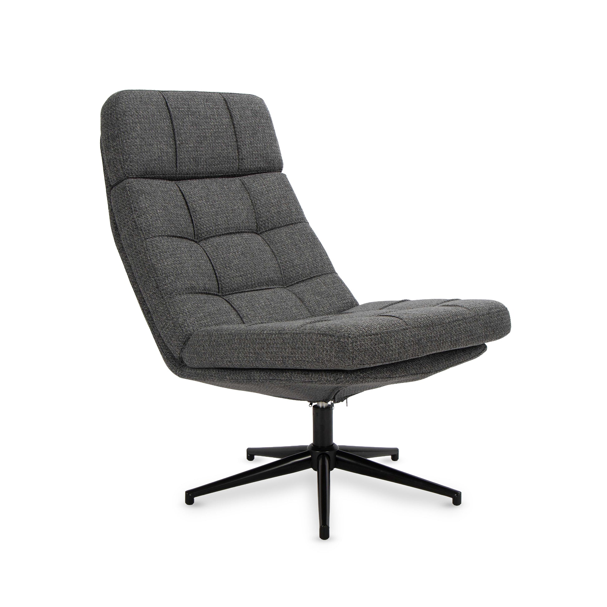 כורסא+הדום איימי בד אפור