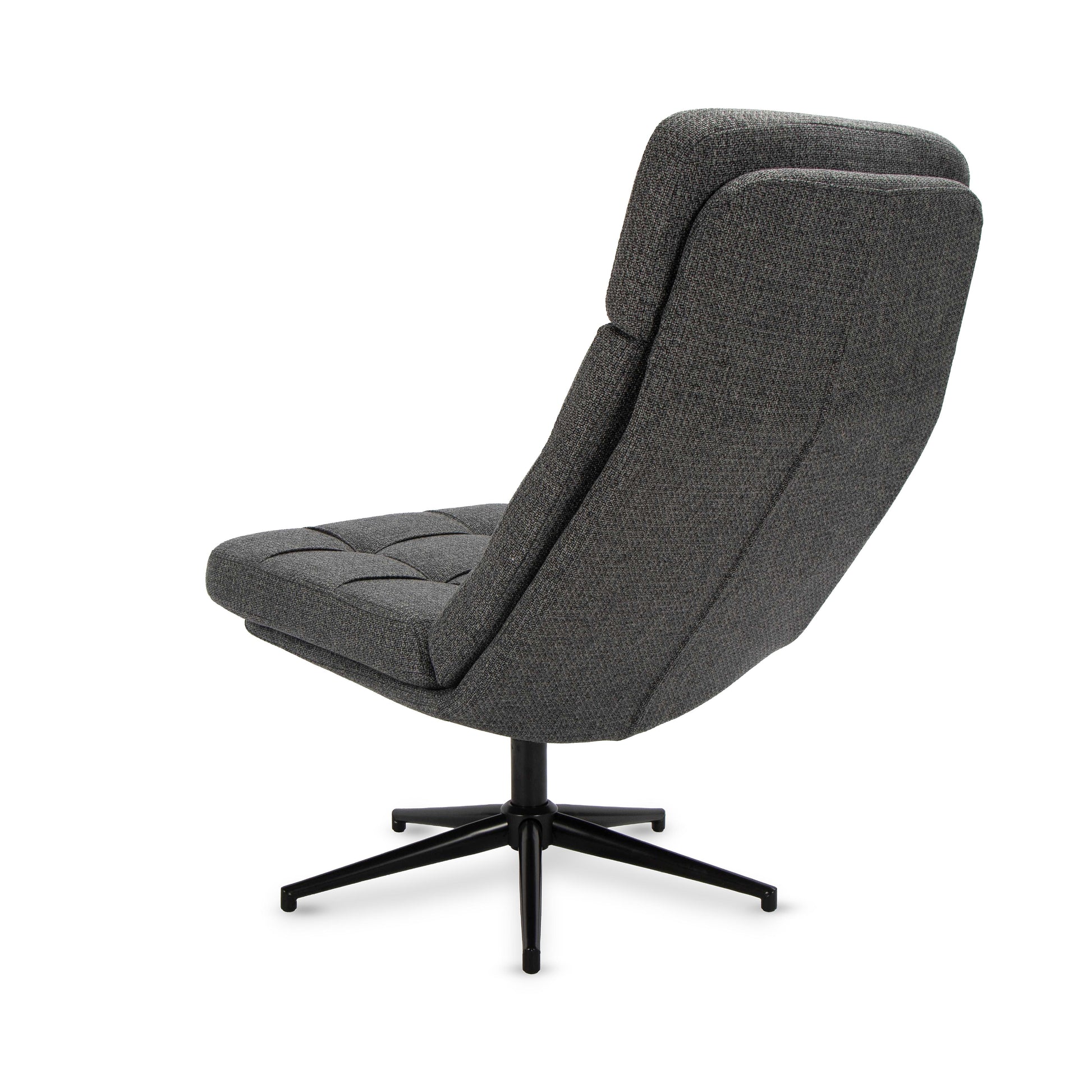 כורסא+הדום איימי בד אפור