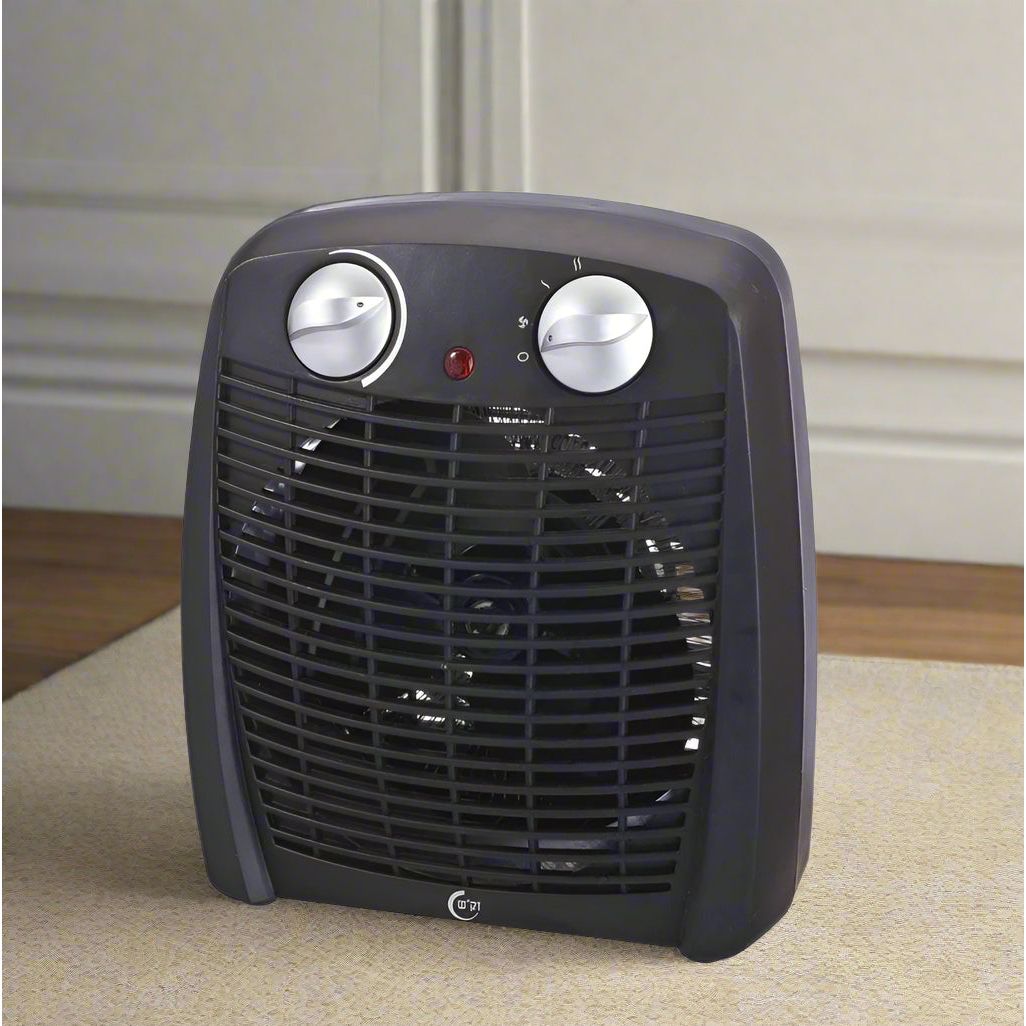 מפזר חום עומד שחור 2000W דגם EF-1084 של זק"ש