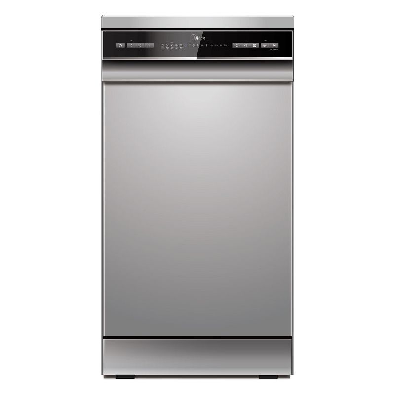 מדיח כלים רחב 14 מערכות כלים לבן WQP14-W7633C-W MIDEA
