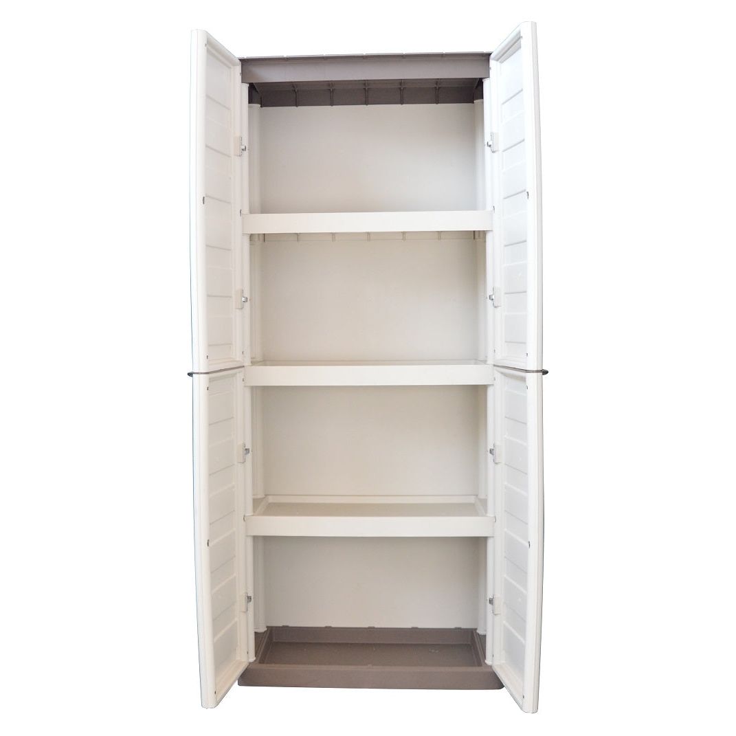 ארון שירות 5 מדפים 70*39*165 ס"מ צבע טבעי