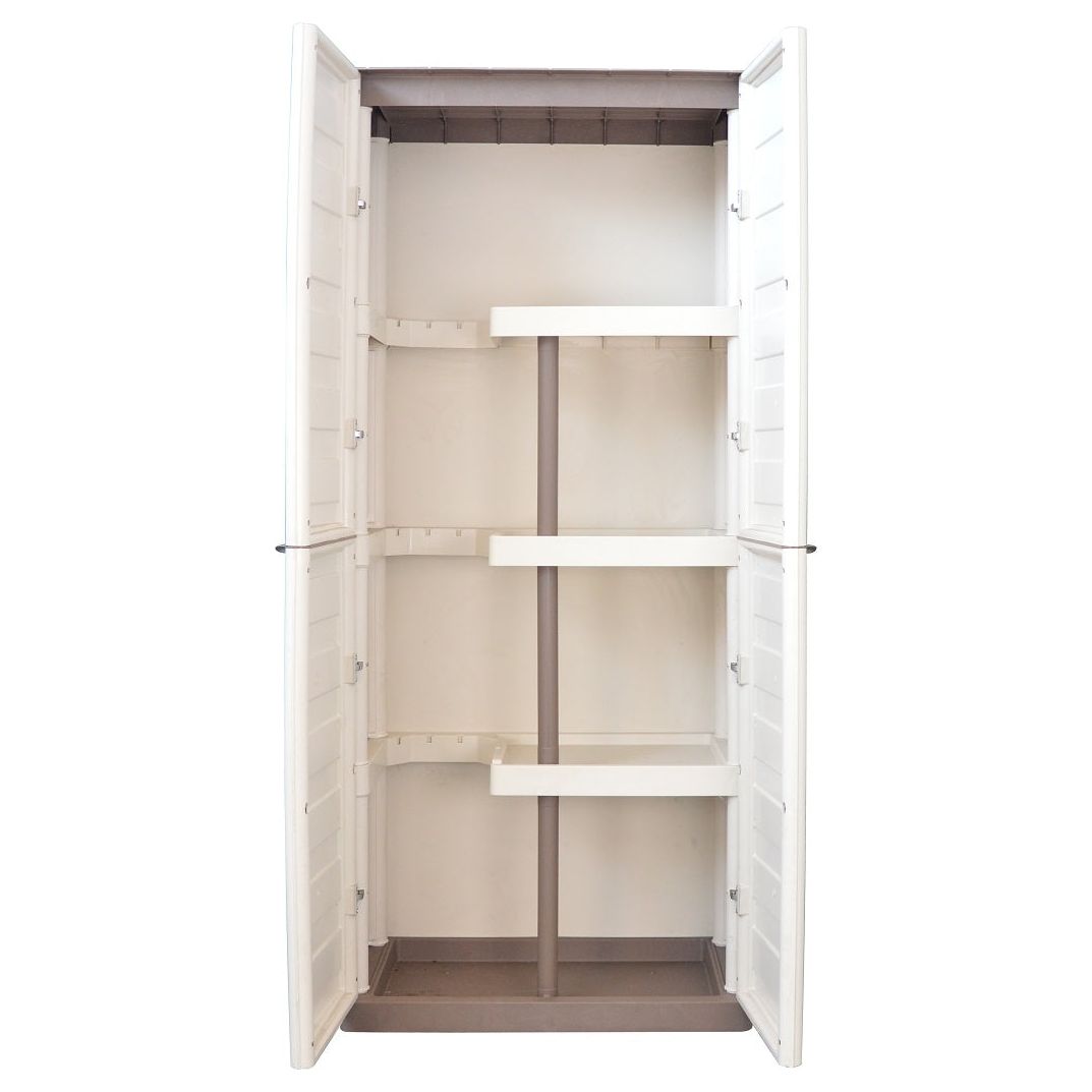 ארון שירות משולב מדפים ואחסון 70*39*165 ס"מ