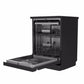 מדיח רחב 14 מערכות כלים שחור דגם WQP14-W7633C-B של MIDEA