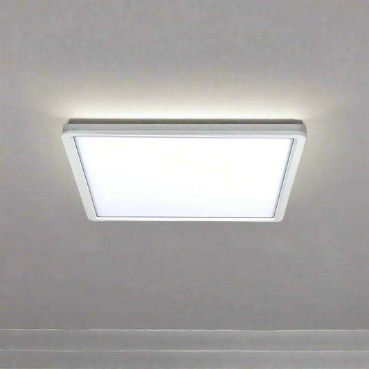 צמוד תקרה לבן  TIME 24W 310X310MM IP40 3CCT