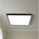 צמוד תקרה שחור  TIME 24W 310X310MM IP40 3CCT
