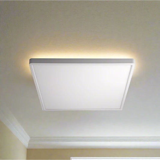 צמוד תקרה לבן  TIME 48W 450X450MM IP40 3CCT